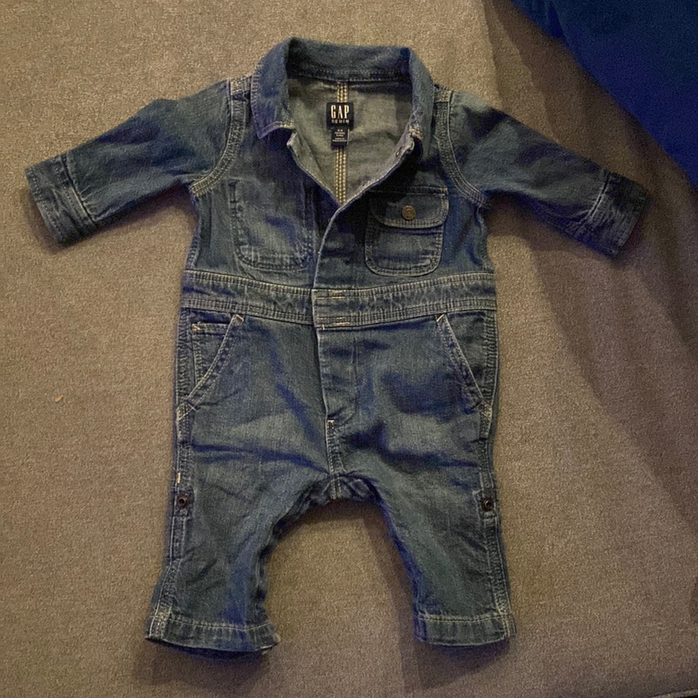 Like New - Gap Jean Onesie